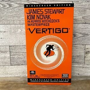 Vertigo VHS Video Tape 